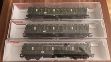 FLEISCHMANN H0 KPEV 3x WAGGONS