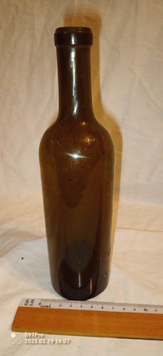 Alte weinflasche ca - ,