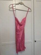 Zara Damen Blazer Mini Kleid, Pink Rot, Größe L