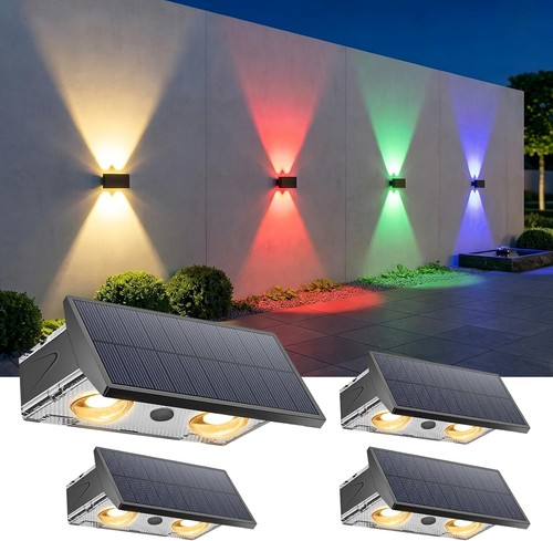 Solarleuchte außen leds rgb - 4,
