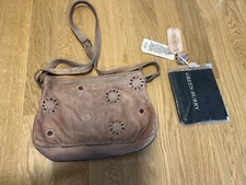 Greenburry Tasche Leder beige