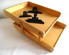 BUCHE HOLZABLAGE 70er