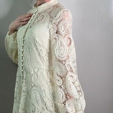 Kleid lang langen Ärmeln