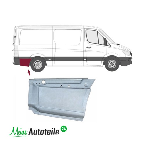 Reparaturblech hinten - reparaturblech,
