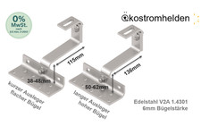 PV Dachhaken Edelstahl A2 V2A