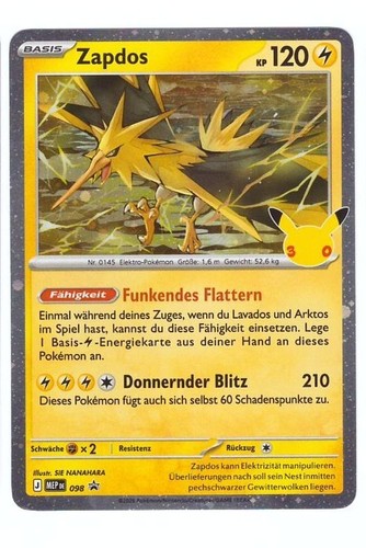 Pokemon jahre zapdos - 30.,