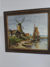 Sehr dekorative Bild von Prof. August Wendehals 