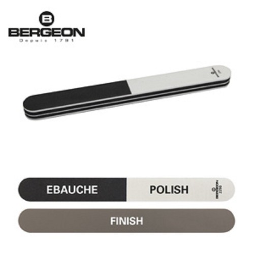 Polierfeile bergeon mit 3 - -,