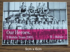 Sticker Aufkleber Team T-Mobile 2005 Zabel Ullrich Vinokourov Nardello Guerini