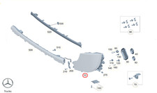 Original MERCEDES-BENZ A9618200859 Scheinwerfer Voll LED vorne links Actros 963