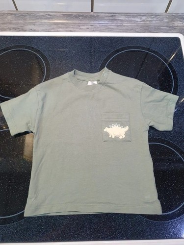 Khaki dino shirt - "dino",