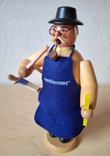 NEU Original Erzgebirge, Weihnachtsdeko,  Räuchermännchen, Tischler, 21 cm hoch