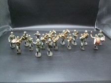 Konvolut Elastolin und andere Soldaten Musiker aus 7,50 cm Serie