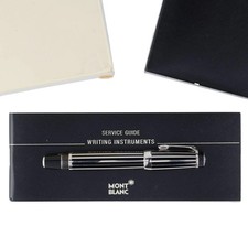 Montblanc Boheme Crystal Platinum Plated Füller ID: 7535 Gold 18 Karat M-Feder
