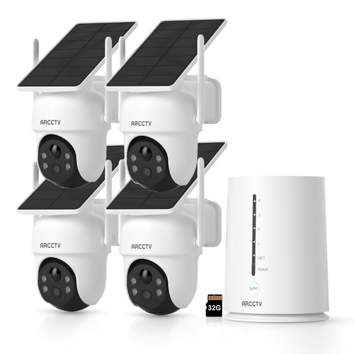 Arcctv 4mp wlan solar - wlan,