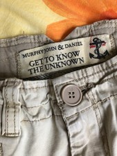 MURPHY, JOHN & DANIEL Herren kurze Hose Shorts Gr. L Beige