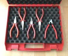 Knipex Elektronik- und Feinmechanik Zangen Set 5-teilig im Knipex-Koffer
