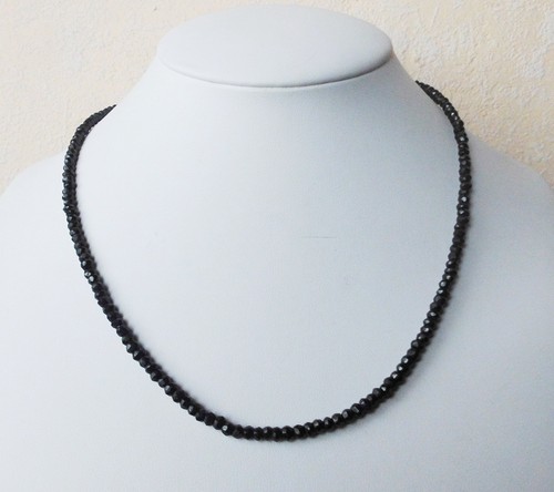 Edelsteinkette schw spinell - edelsteinkette, schw.