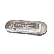 Essence Brow Powder Set Augenbrauenpuder mit Pinsel 02 Dark & Deep