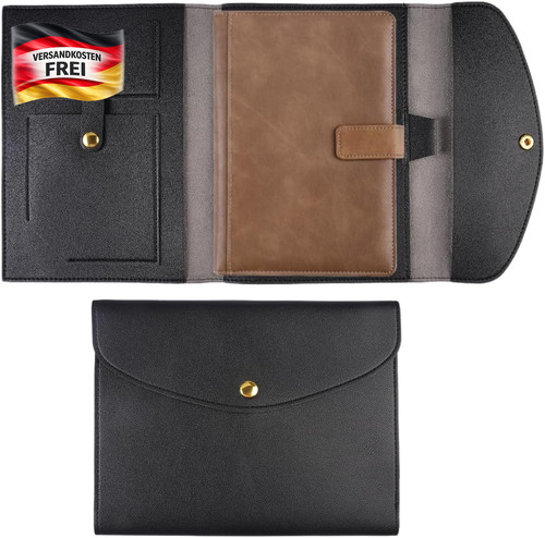 Leder buchhülle - a5,