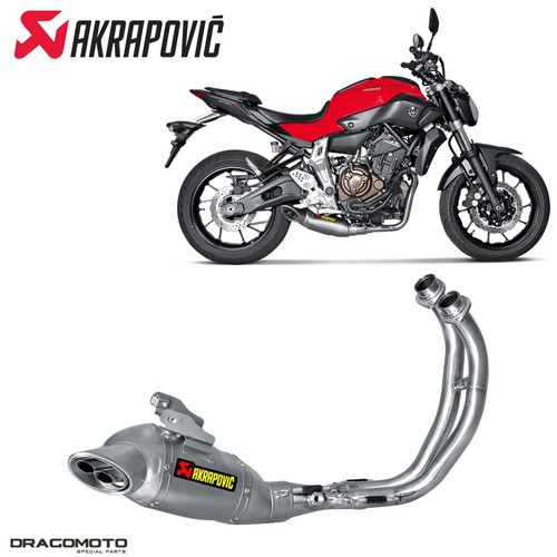 Auspuffanlage yamaha 07 - yamaha, mt-07