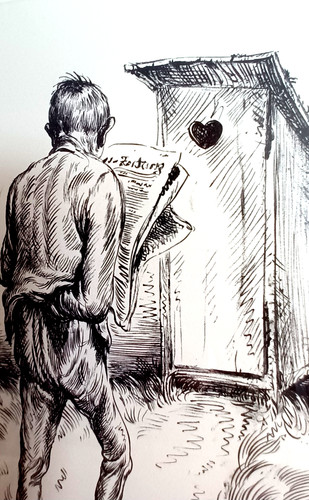 Paul weber lithographie - a.,