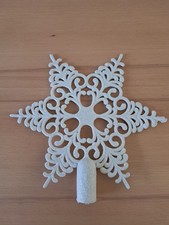 Tannenbaumschmuck. Christbaum, Spitze, Weihnachten