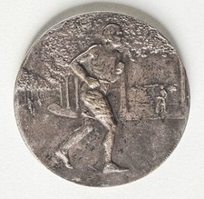 Alte Sportmedaille Von René