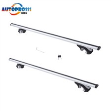 Dachträger Gepäckträger für VW Touran 2015-2025 90kg Aluminium Silber 2x