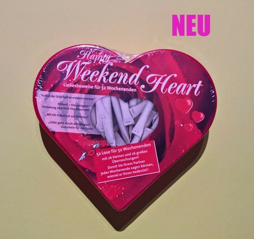 Happy weekend heart - happy,