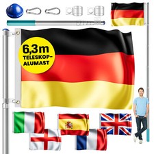Monzana fahnenmast teleskop - fahnenmast,