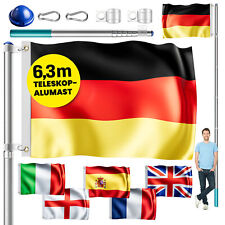 MONZANA® Fahnenmast Teleskop