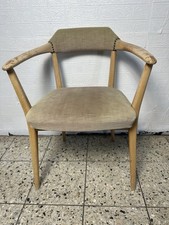 Schreibtischstuhl Armlehnstuhl  Bauhaus Art-deco Jugendstil Holz Sessel Wrenger