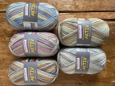 5 x 100gr. Sockenwolle