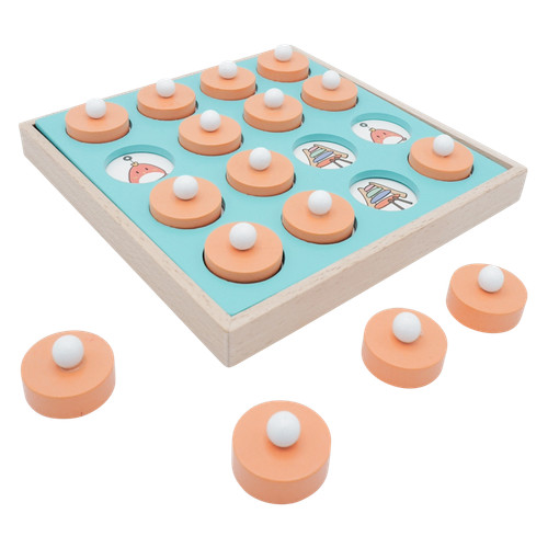 Memory spiel aus holz - spiel, –