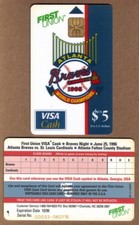 5 $ Atlanta Braves Nacht Werbe