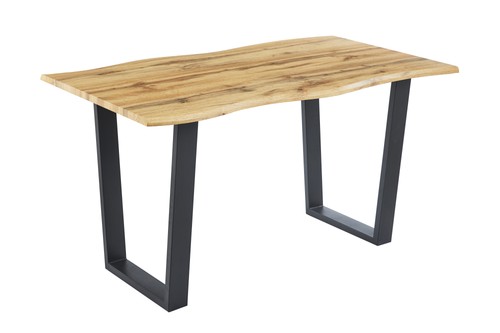 Esstisch baumkante holz - baumkante,