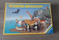 Wildlife Adventure Brettspiel Ravensburger Fisher-Price 1986 Vintage vollständig