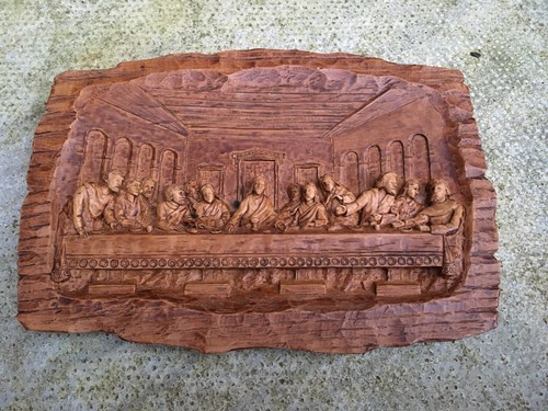Das letzte abendmahl holz - das, 3d