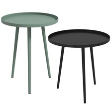 Outdoor beistelltisch metall - beistelltisch,