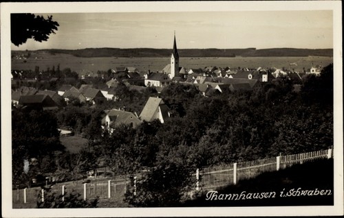 Thannhausen schwaben - ak, in