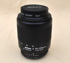 NIKON 80-200mm f 1 : 4.5-5.6D