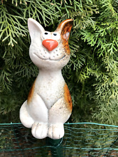 Zaunhocker aus Keramik