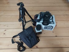 Canon EOS 30D + Spiegelreflexkamera + 2 Objektive + Stativ - OVP - Zubehörpaket