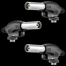 TOOLCRAFT Lötlampe Gasbrenner Bunsenbrenner Lötbrenner Gas Brenner 3 STÜCK