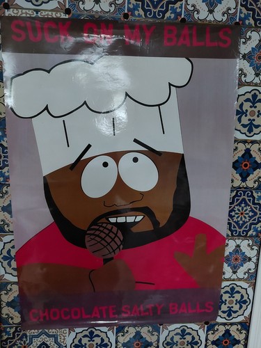 Vintage south park chef salty - vintage,