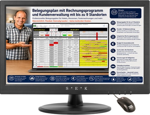 Belegungskalender für bis - 1, 9
