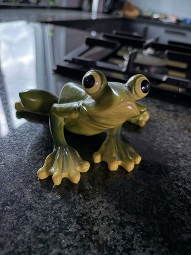 Frosch grün deko figur - frosch,