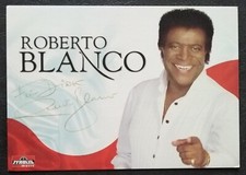 0368 Roberto Blanco Musik Autogrammkarte original signiert