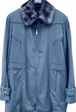 ZILLI Herrenmantel, exklusiv, natürliches Nerzfell, Kaschmir und Seide. Gr.53